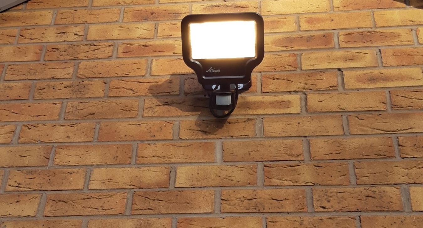 Security Floodlight Installation