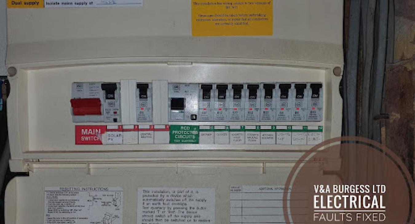 Fusebox in a house - Electrical faults fixed Liverpool