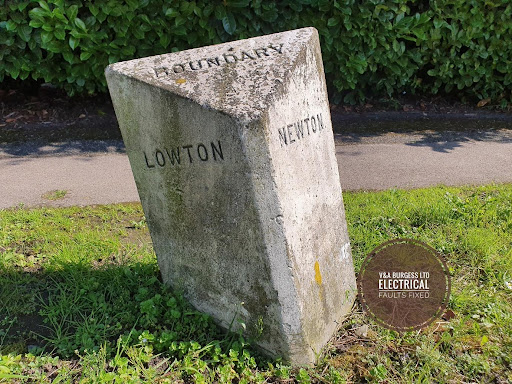 Lowton monument photographed by electrical faults fixed