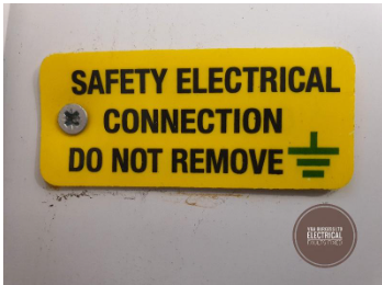 Warning Sign - Electrical Faults Fixed in Ditton