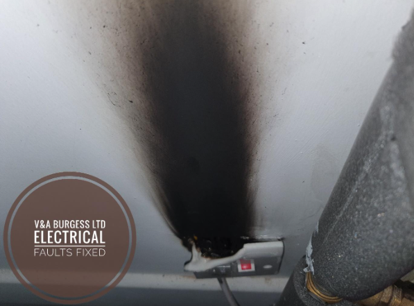 Electrical Fire in Socket - Electrical Faults Fixed, Liverpool