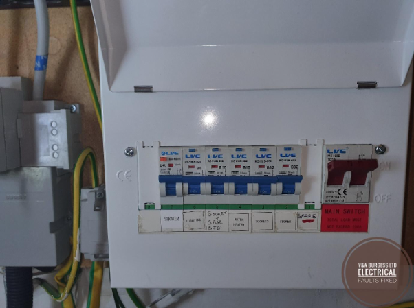 Consumer Unit - Electrical Faults Fixed in Hale Bank