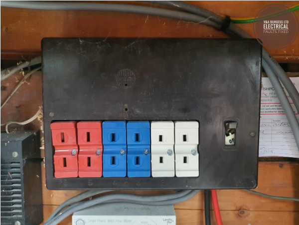 Old Fuse Box that can Blow Fuses - Electrical Faults Fixed, Liverpool