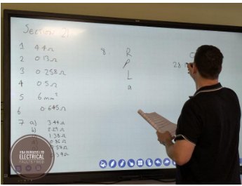 Teaching Electrical Science to a Class - Electrical Faults Fixed, Liverpool