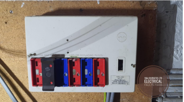 Old Style Fuse Box that should now be replaced - Electrical Faults Fixed, Liverpool