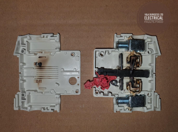 Inside a faulty Main Switch