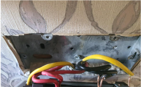 A socket had been installed in a 16mm back box - Electrical Faults Fixed