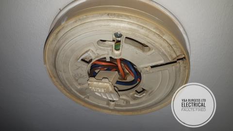 New Smoke Detectors | Electrical Faults Fixed